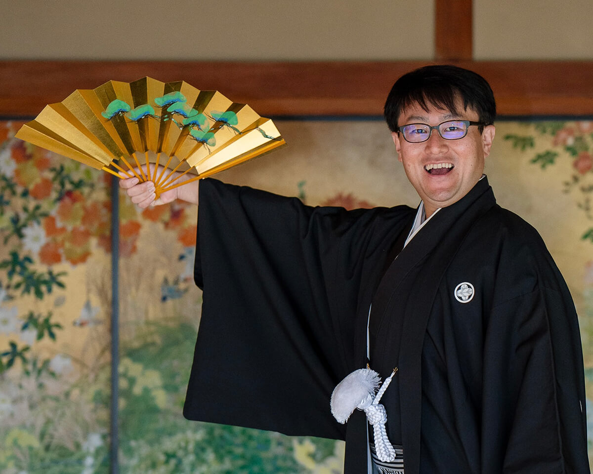 由谷晋一さん参考画像01 狂言師